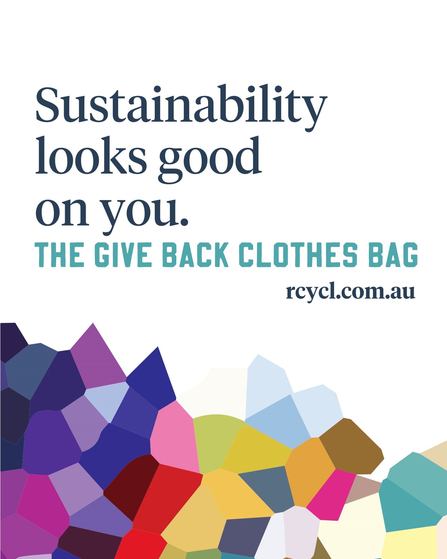 REWEAR Large - The bag for wearable donations for Salvos Stores
