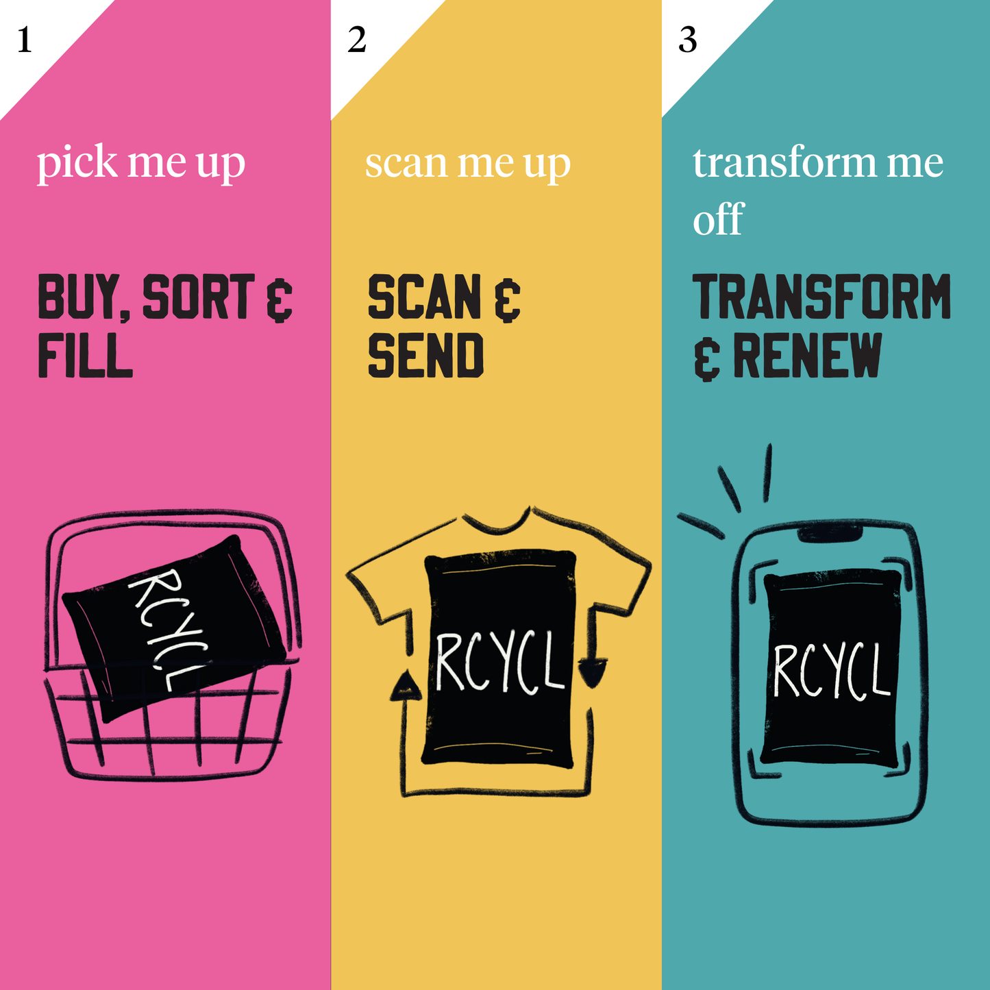 RCYCL 10 Small Bags for $100