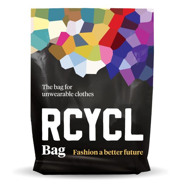 RCYCL Large - The bag for unwearable clothes