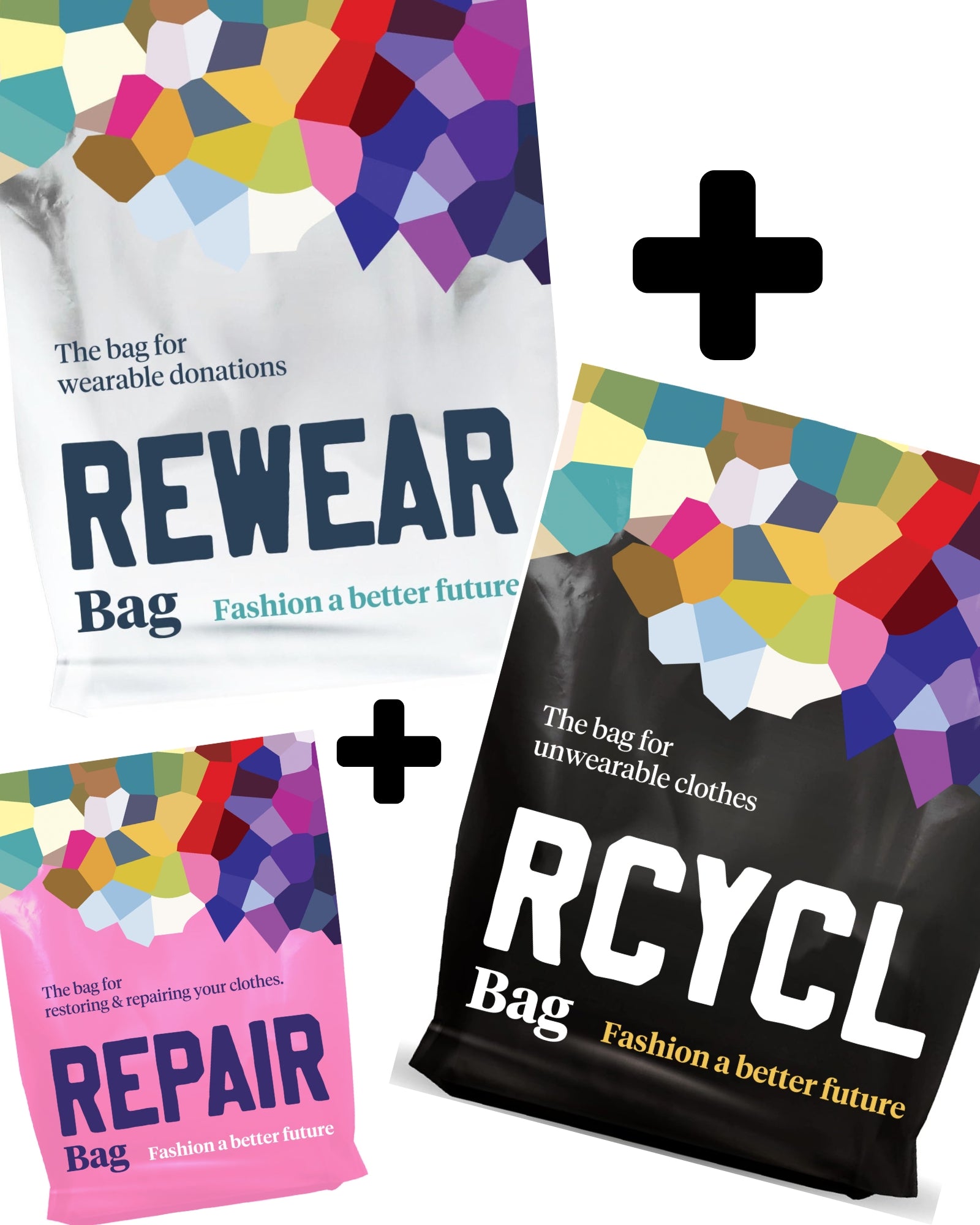 BUNDLE OFFER: RCYCL Large, REWEAR AND REPAIR