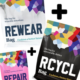BUNDLE OFFER: RCYCL Large, REWEAR AND REPAIR