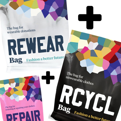 BUNDLE OFFER: RCYCL Large, REWEAR AND REPAIR