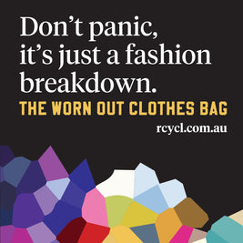 RCYCL Small - The bag for unwearable clothes