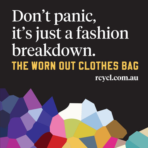 RCYCL Large - The bag for unwearable clothes