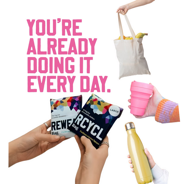 REWEAR The bag for wearable donations