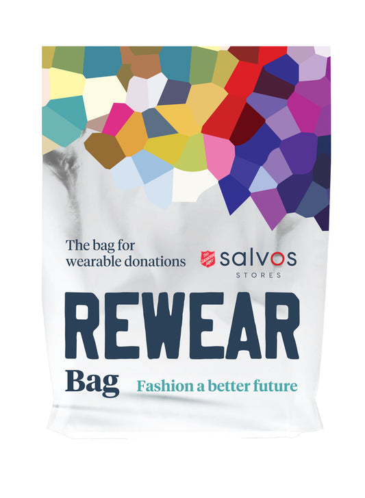 REWEAR Large - The bag for wearable donations for Salvos Stores