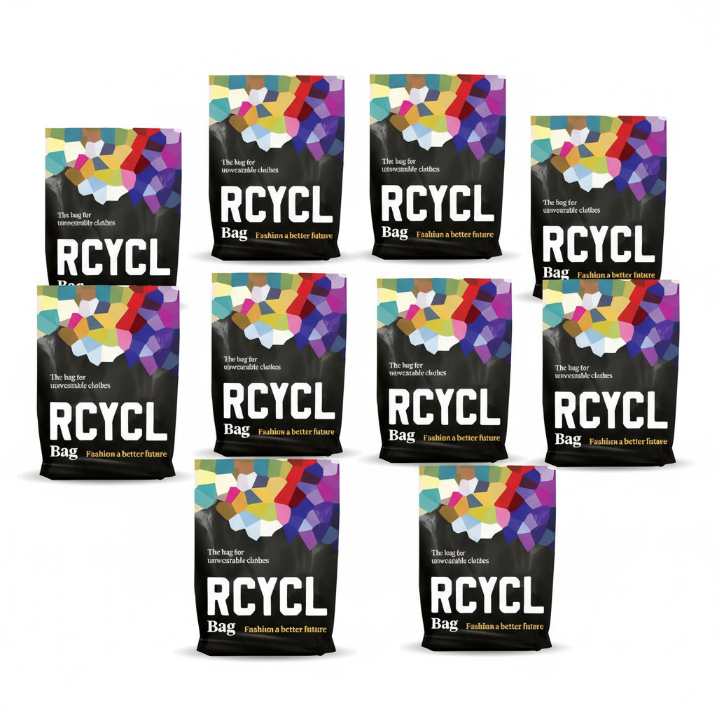 use main image and replicate ten times in design https://rcycl.com.au/products/rcycl-large